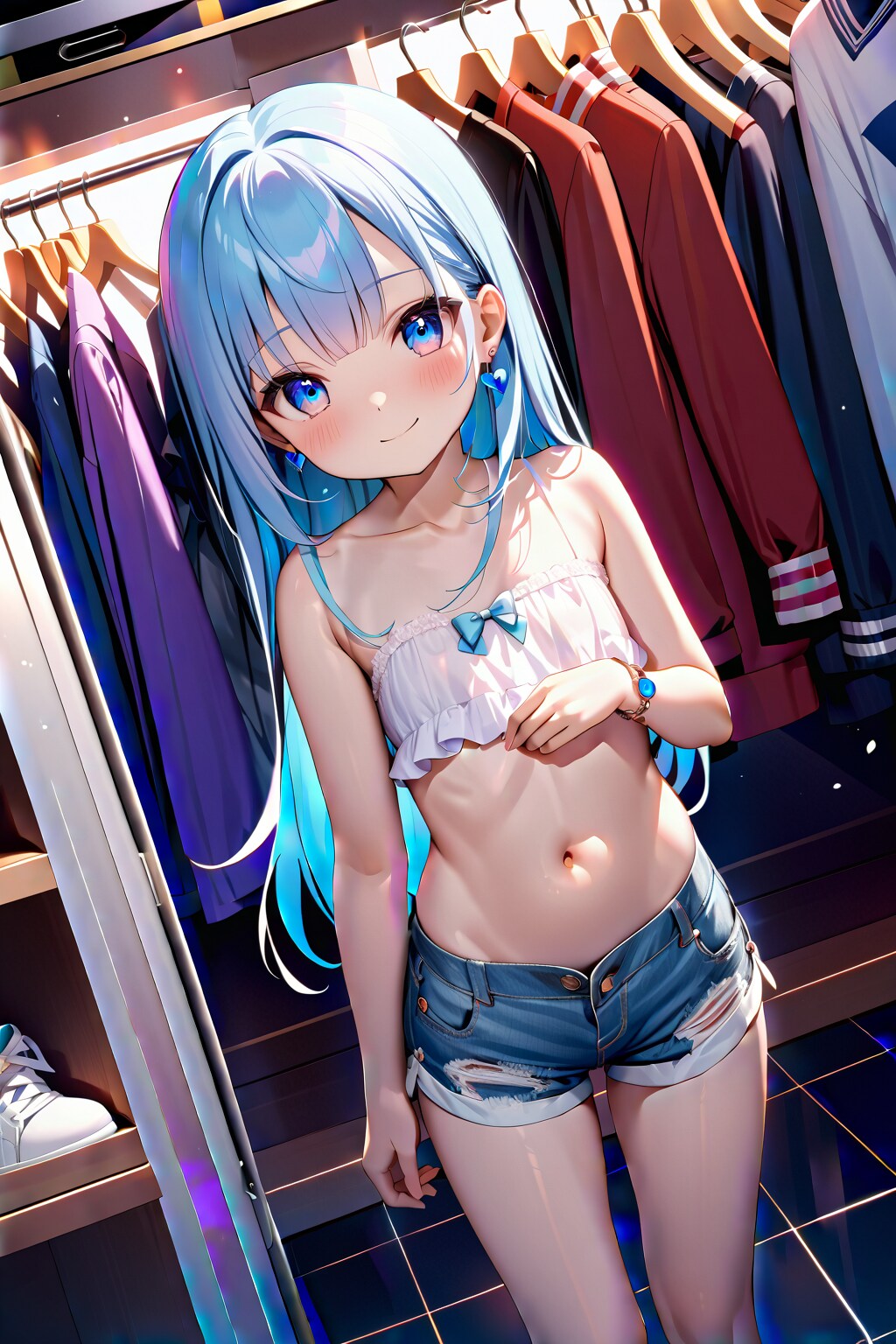 更衣室で。。❤