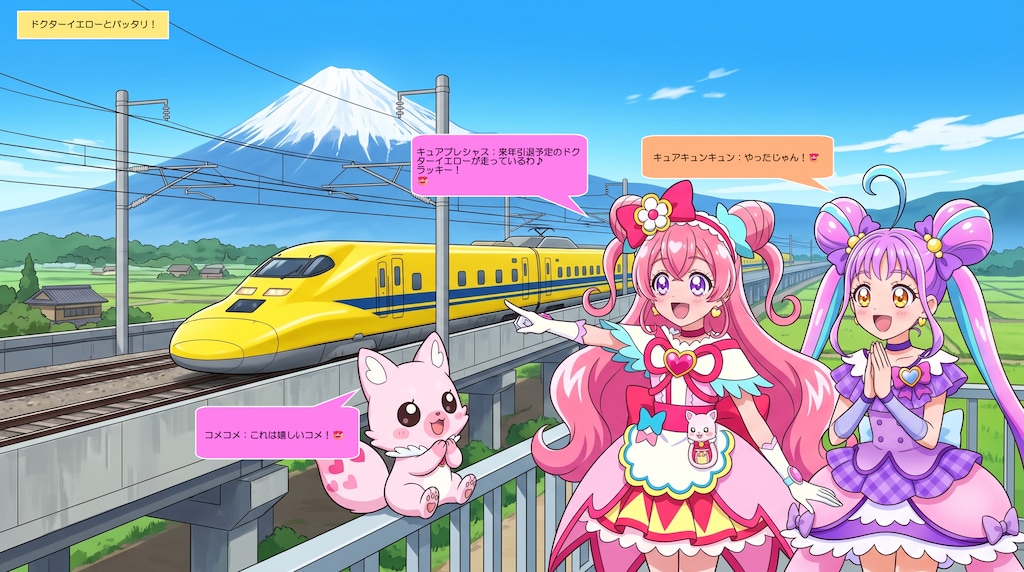 プレシャスとキュンキュンの須津駅周辺の旅！