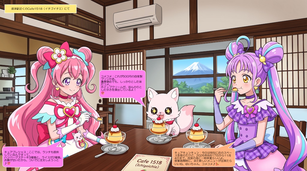 プレシャスとキュンキュンの須津駅周辺の旅！