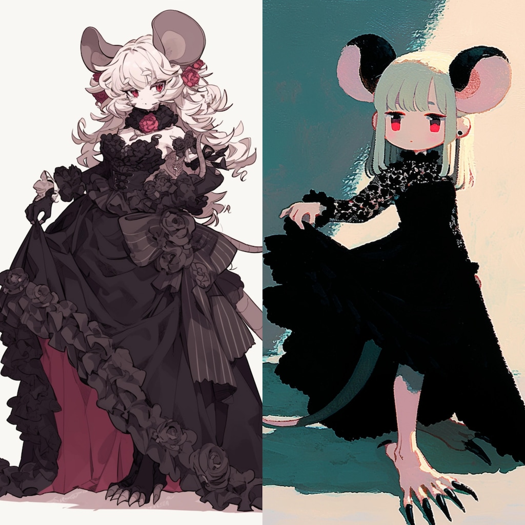 過去絵リメイク