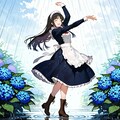 我が家のメイドさん/雨の中、傘をささずに踊るメイドがいてもいい 5枚目