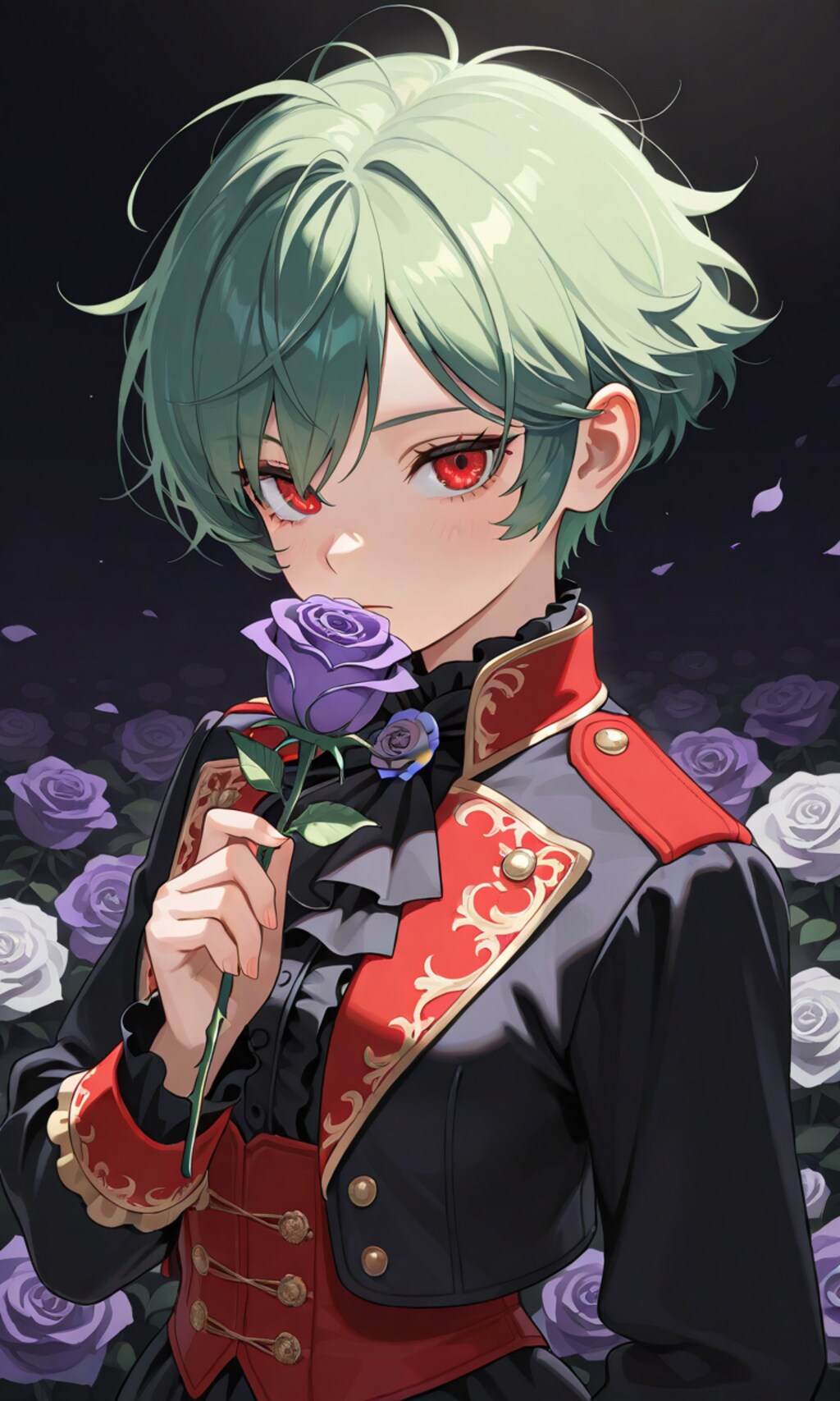 アセルス様と紫の薔薇