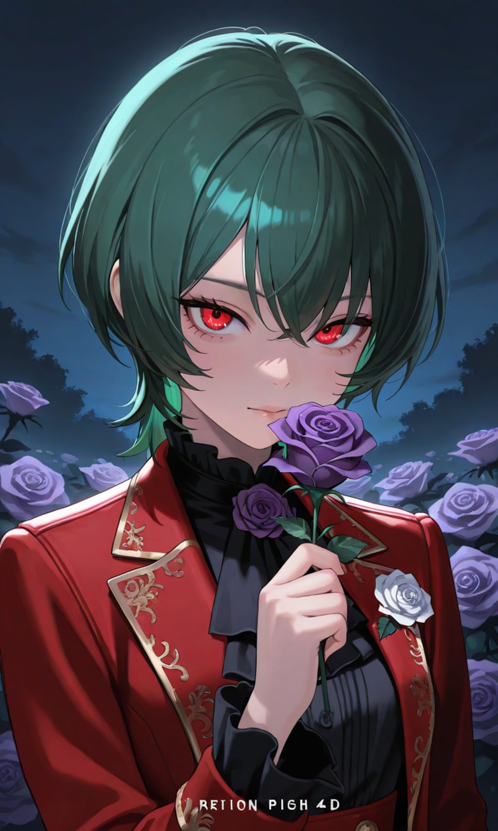 アセルス様と紫の薔薇