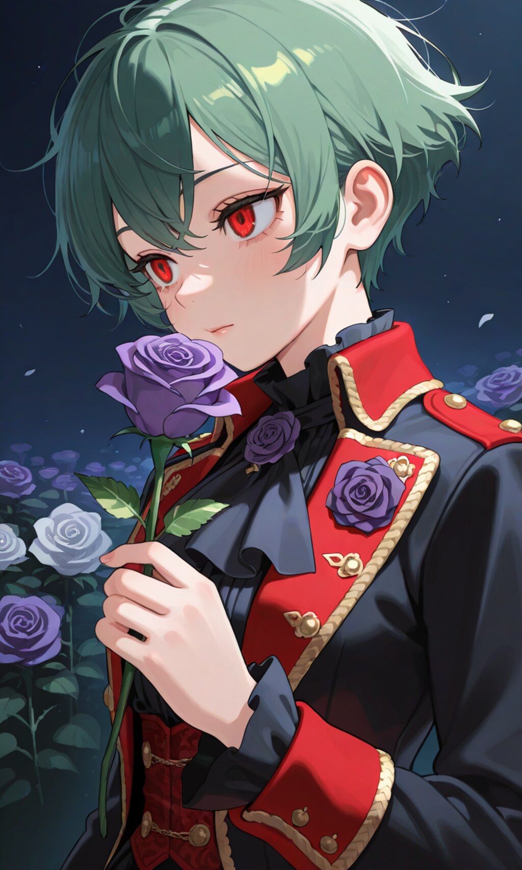 アセルス様と紫の薔薇