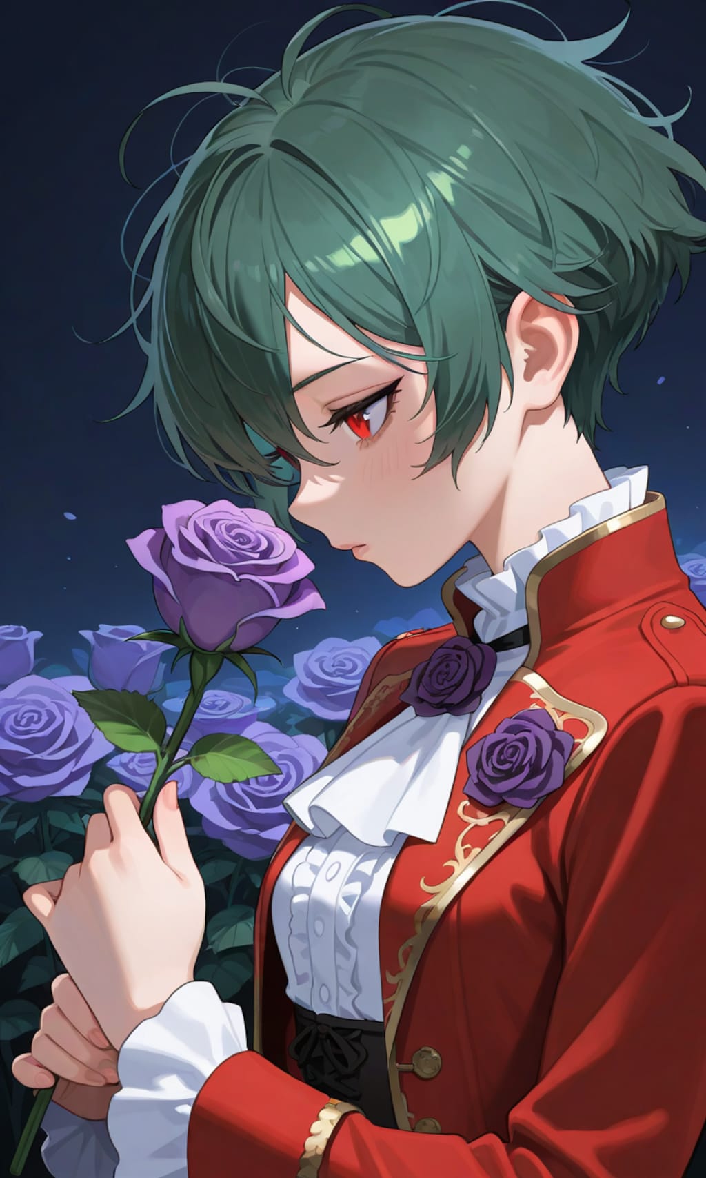 アセルス様と紫の薔薇