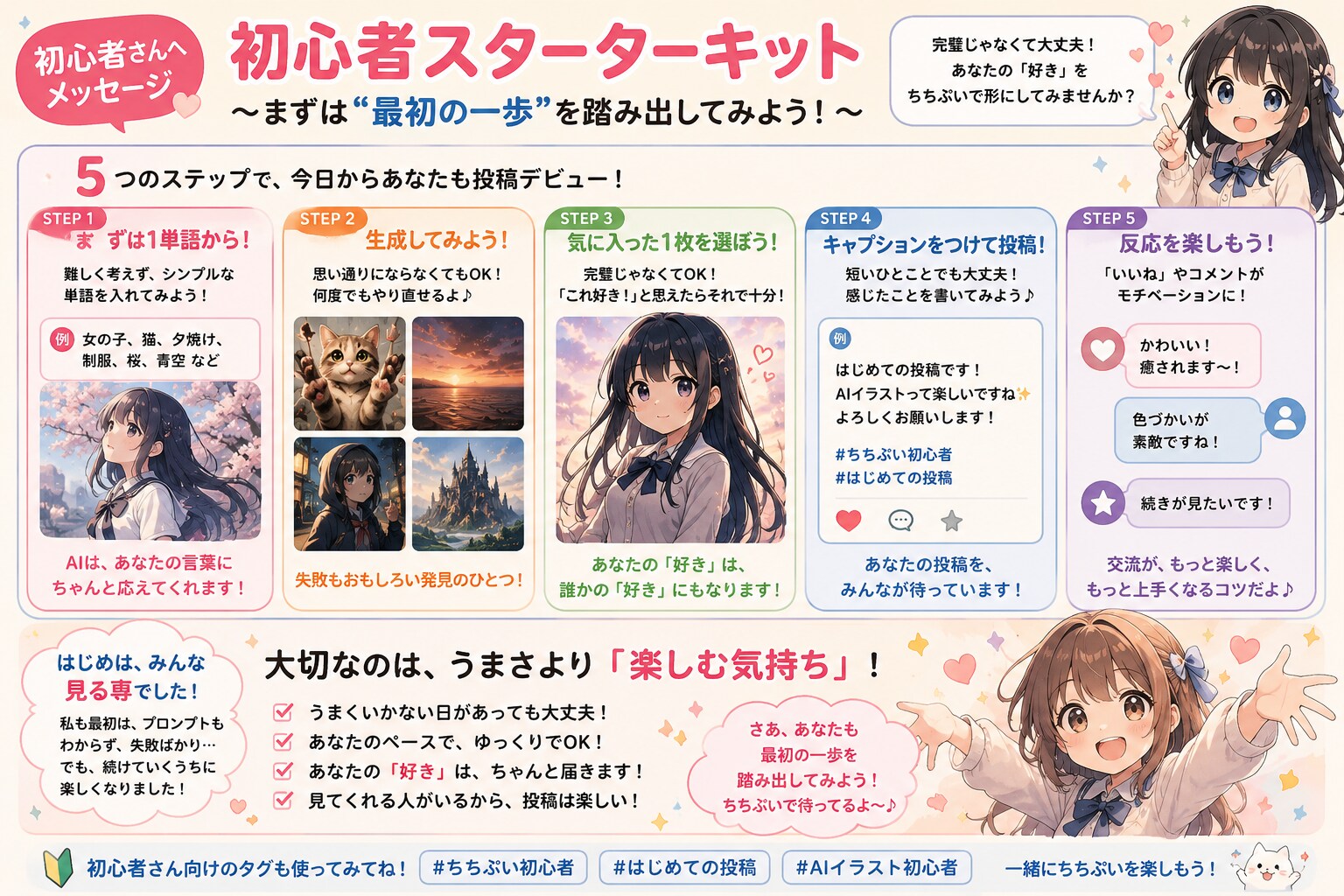 まずは1単語から！あなたの「好き」を投稿してみよう！