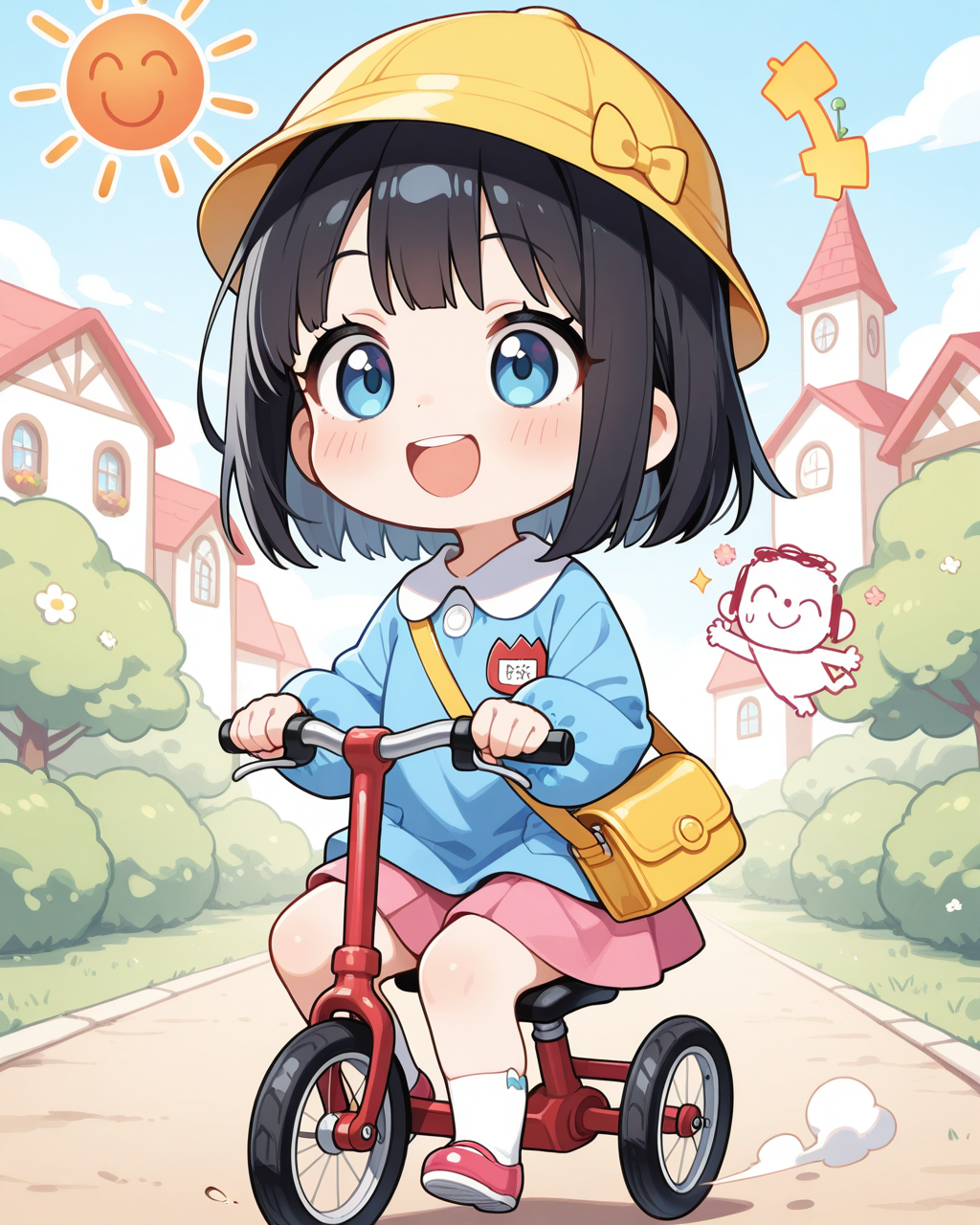 ようちえんまでどらいぶでちゅ！！