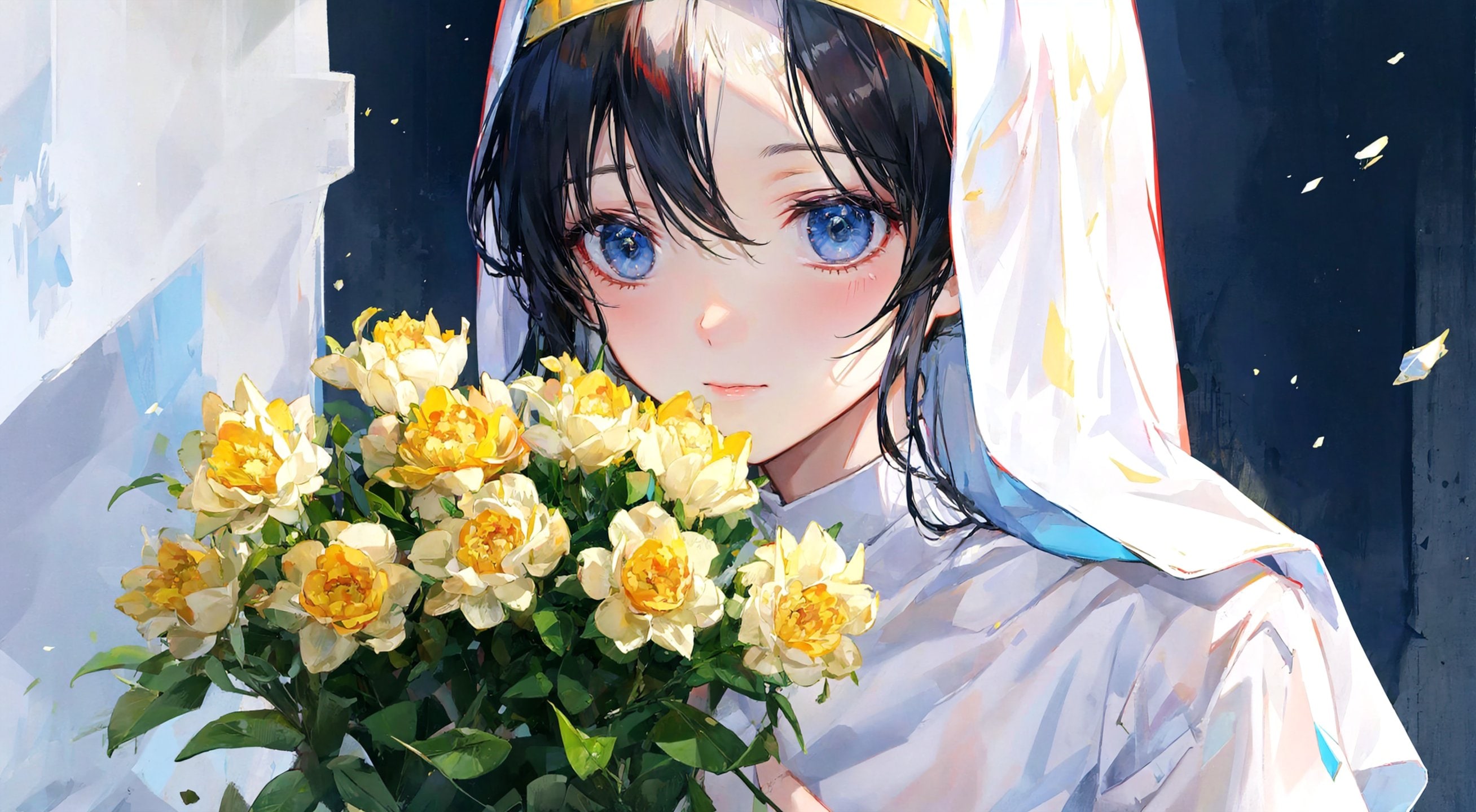 聖女と花