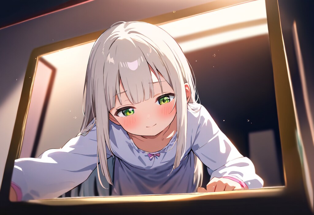 3Dモニター / 飛び出す姫カットちゃん