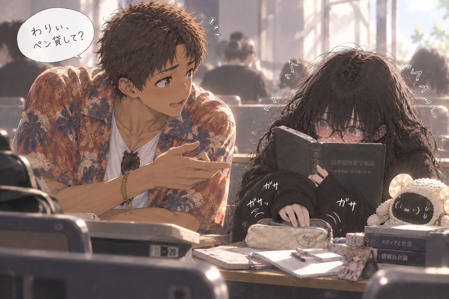 迷子森こよりは、彼の筆圧をカバーする芯径の導き出し方を知らない。 | の人気AIイラスト・グラビア