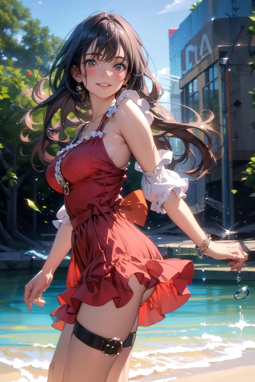 夏少女 | の人気AIイラスト・グラビア