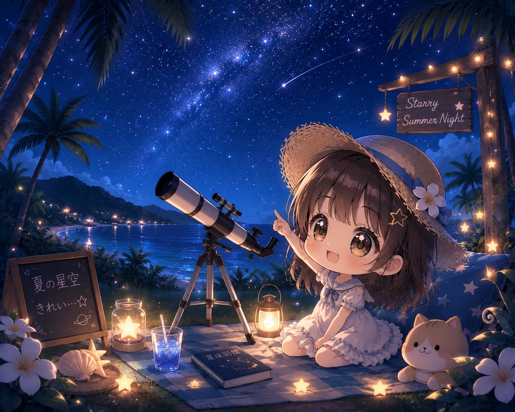 夏の夜空