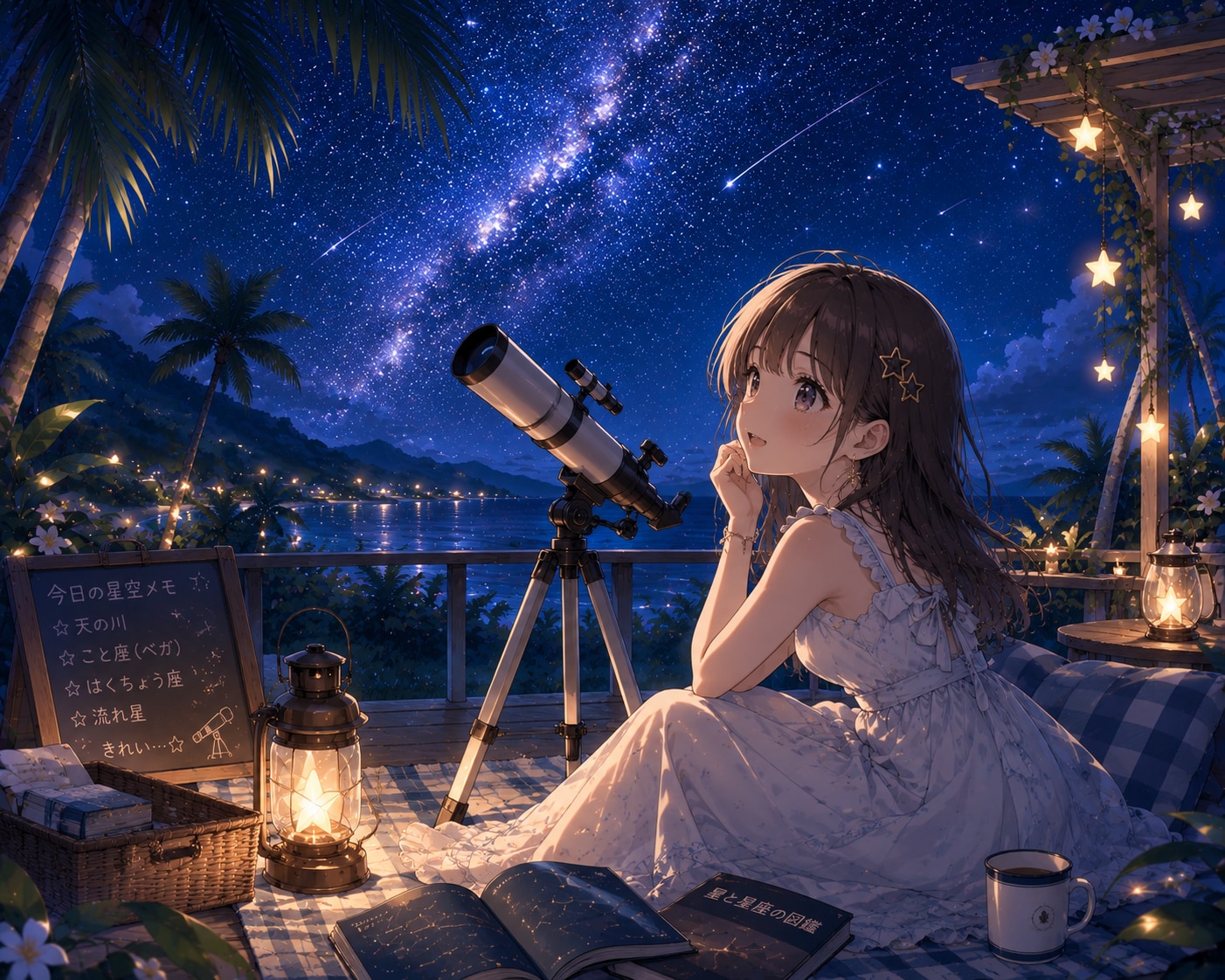 夏の夜空