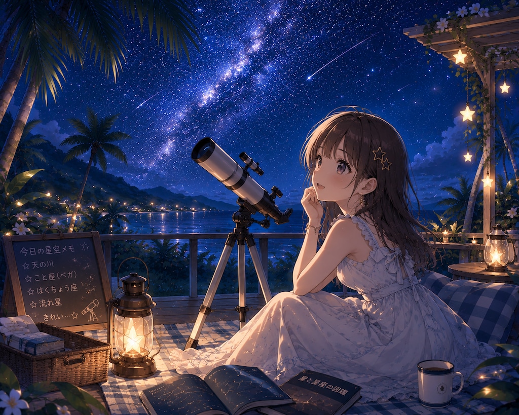 夏の夜空
