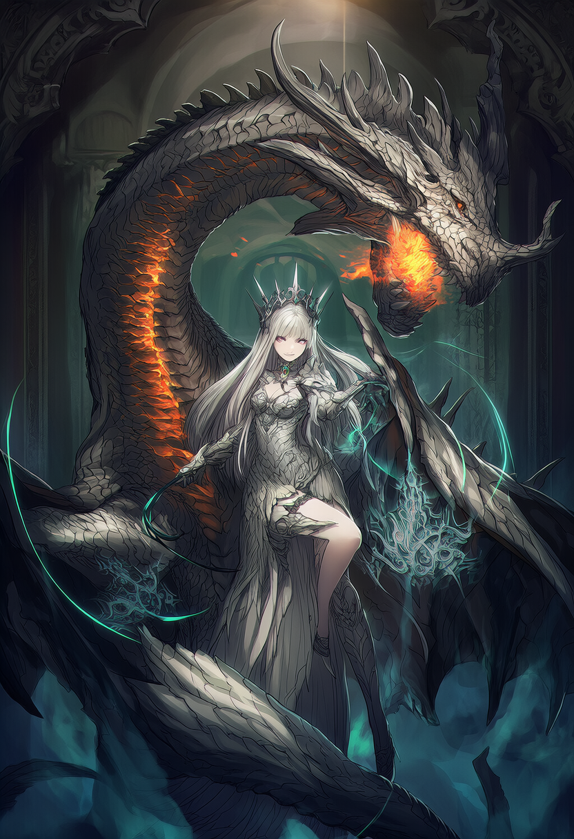 氷灰の統治者 | の人気AIイラスト・グラビア