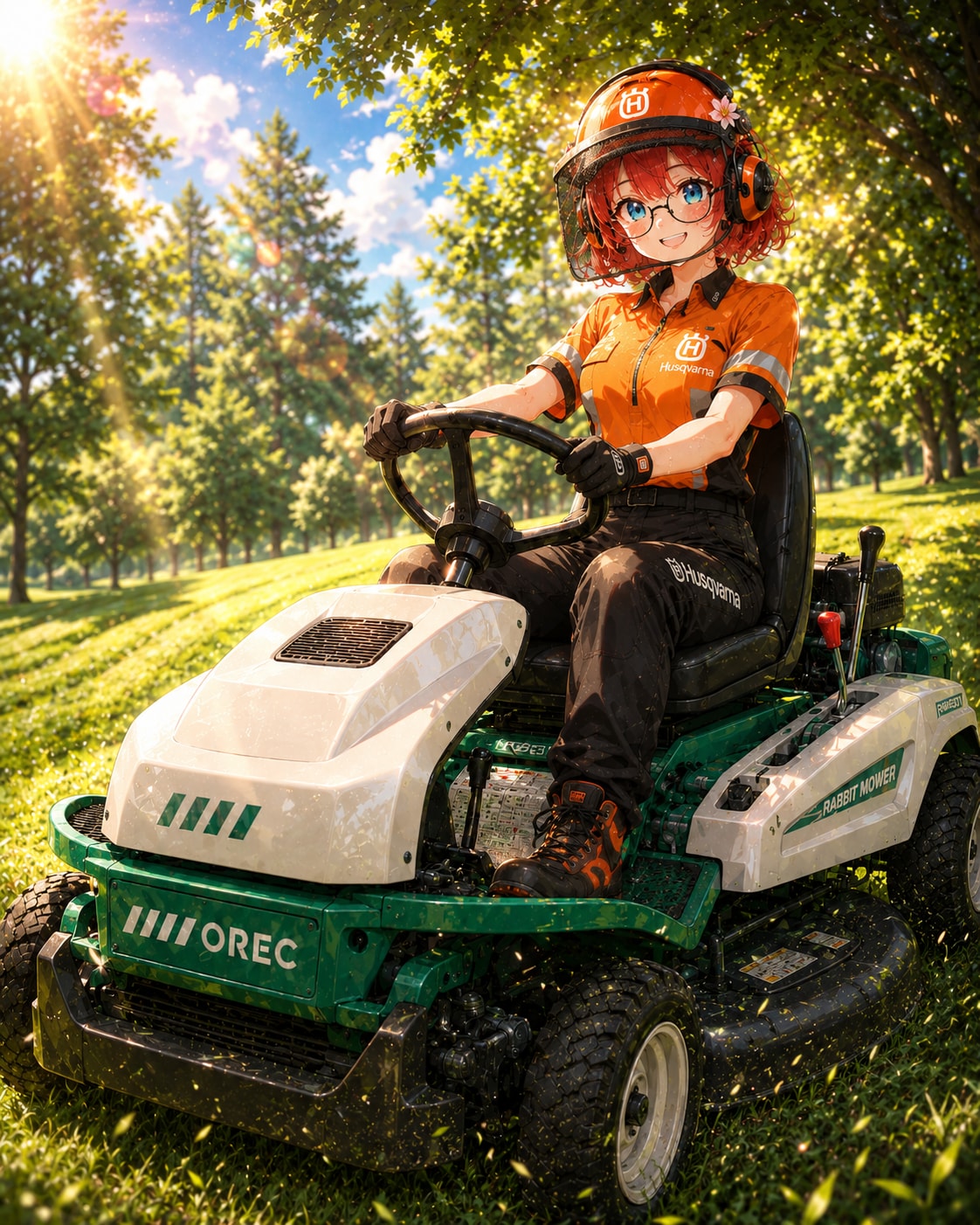 真夏のグリーンキーパー ～芝生を守る夏のプロフェッショナル～
