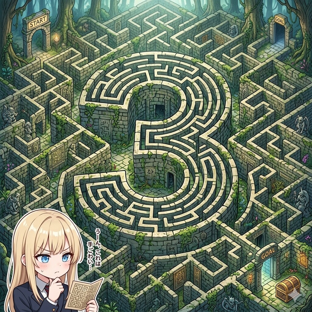 ３迷路