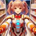 コンビニで働くパワードスーツちゃん 7枚目