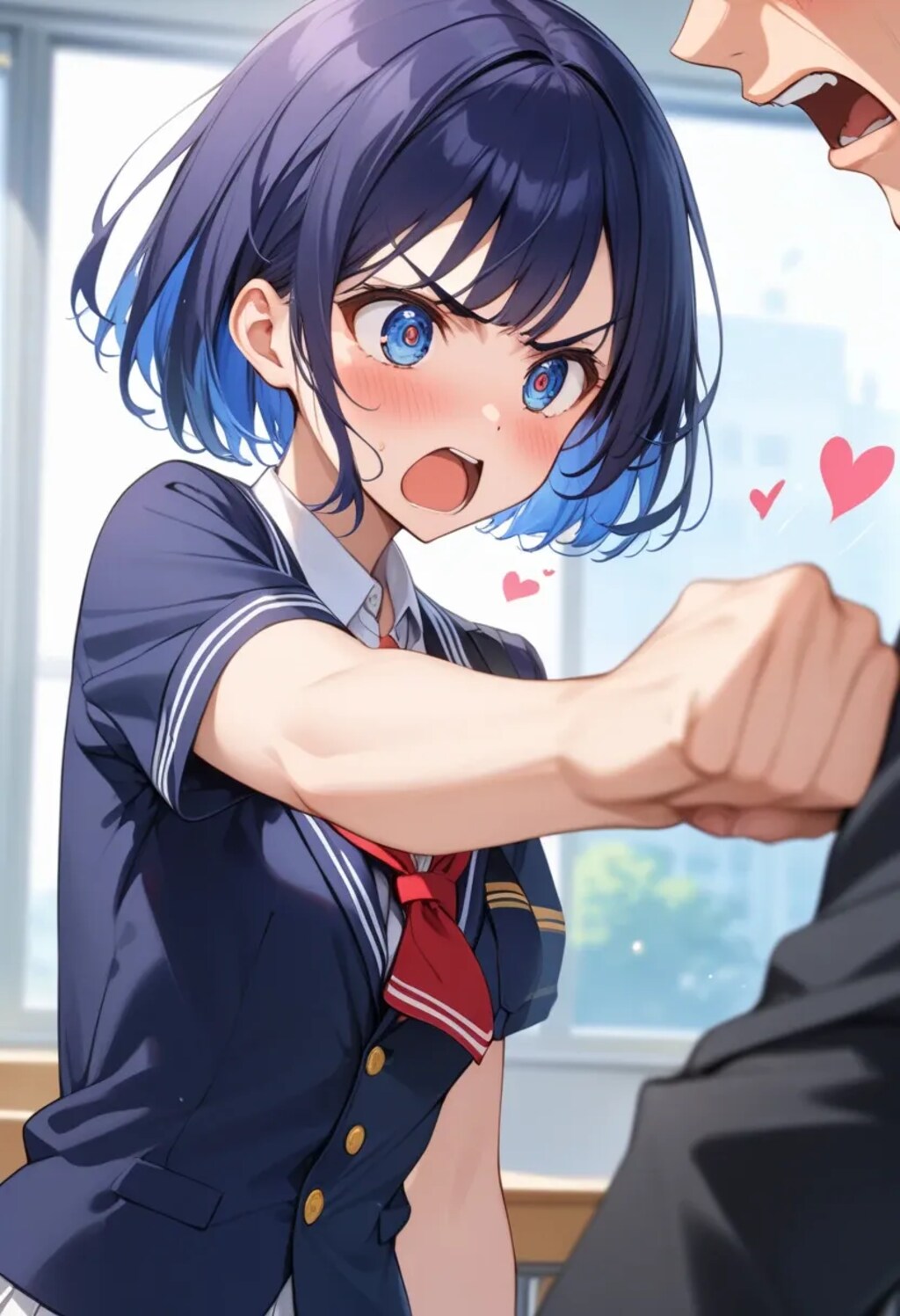 手が出るタイプ