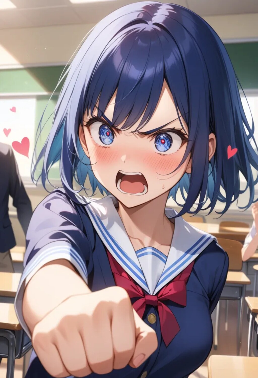 手が出るタイプ