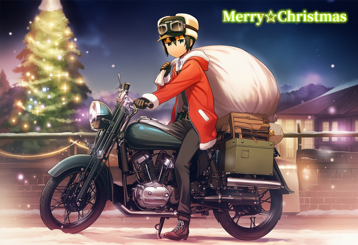 【版権キャラ】キノさん『🎅クリスマス🎄』５