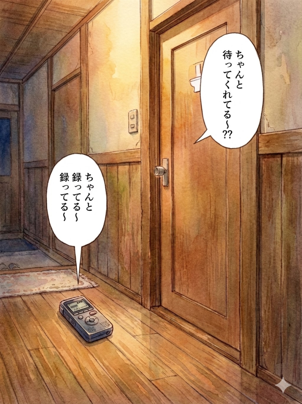 お願い付いてきて～💦