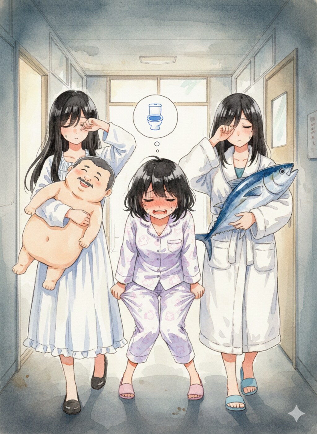 お願い付いてきて～💦