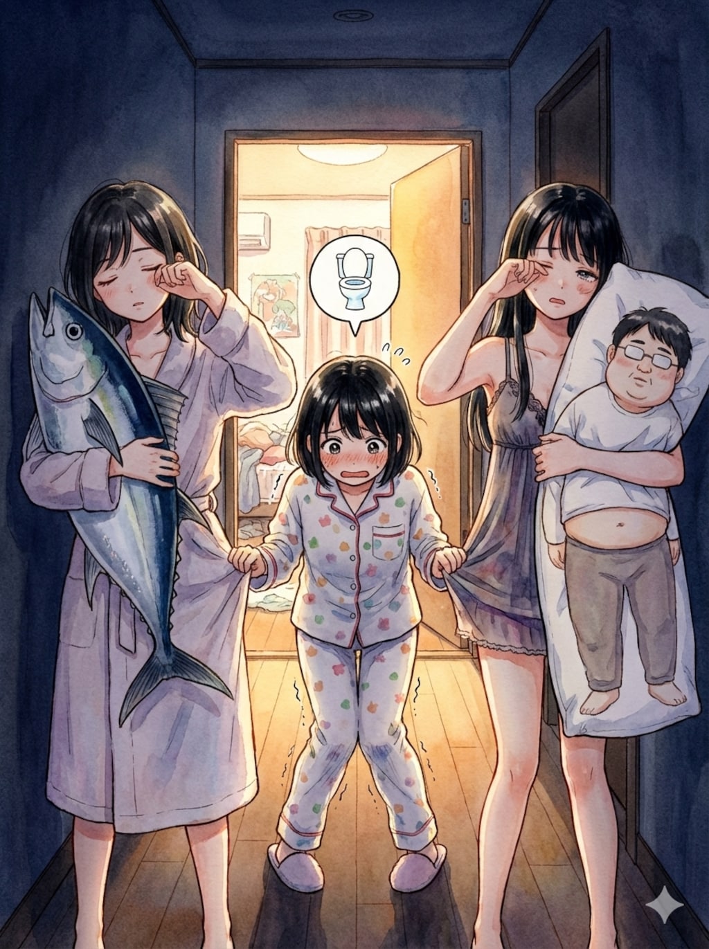 お願い付いてきて～💦