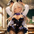 バニーガール制服学校 3枚目