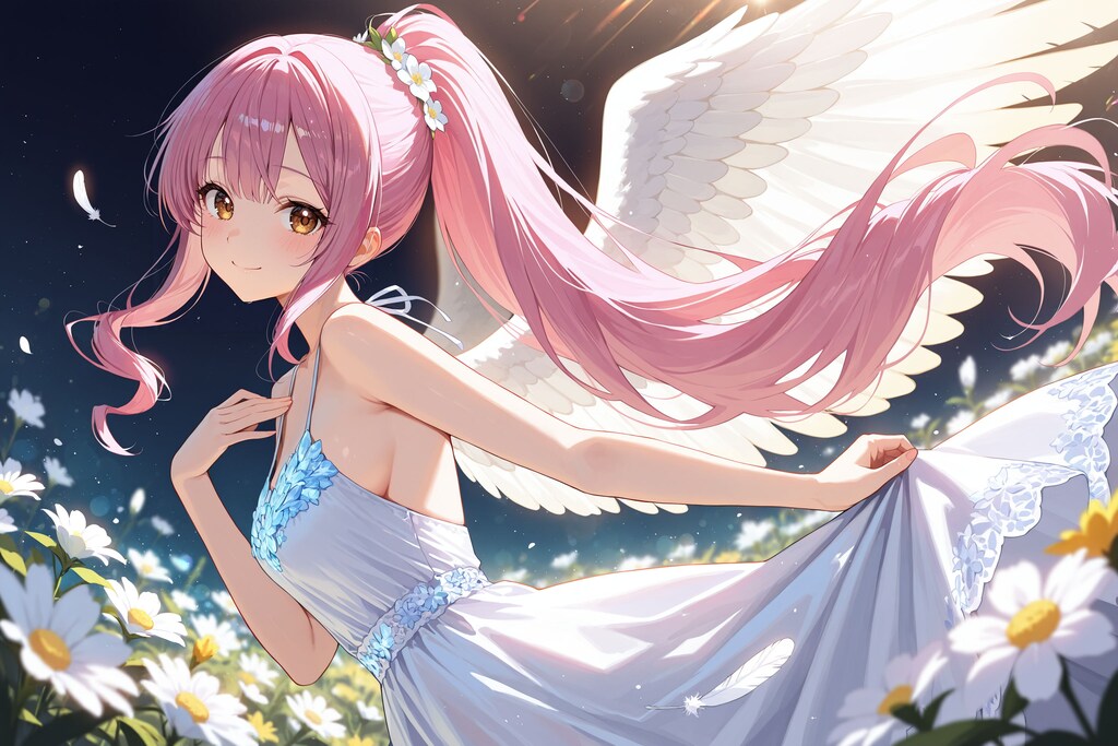 天使さん頑張ります