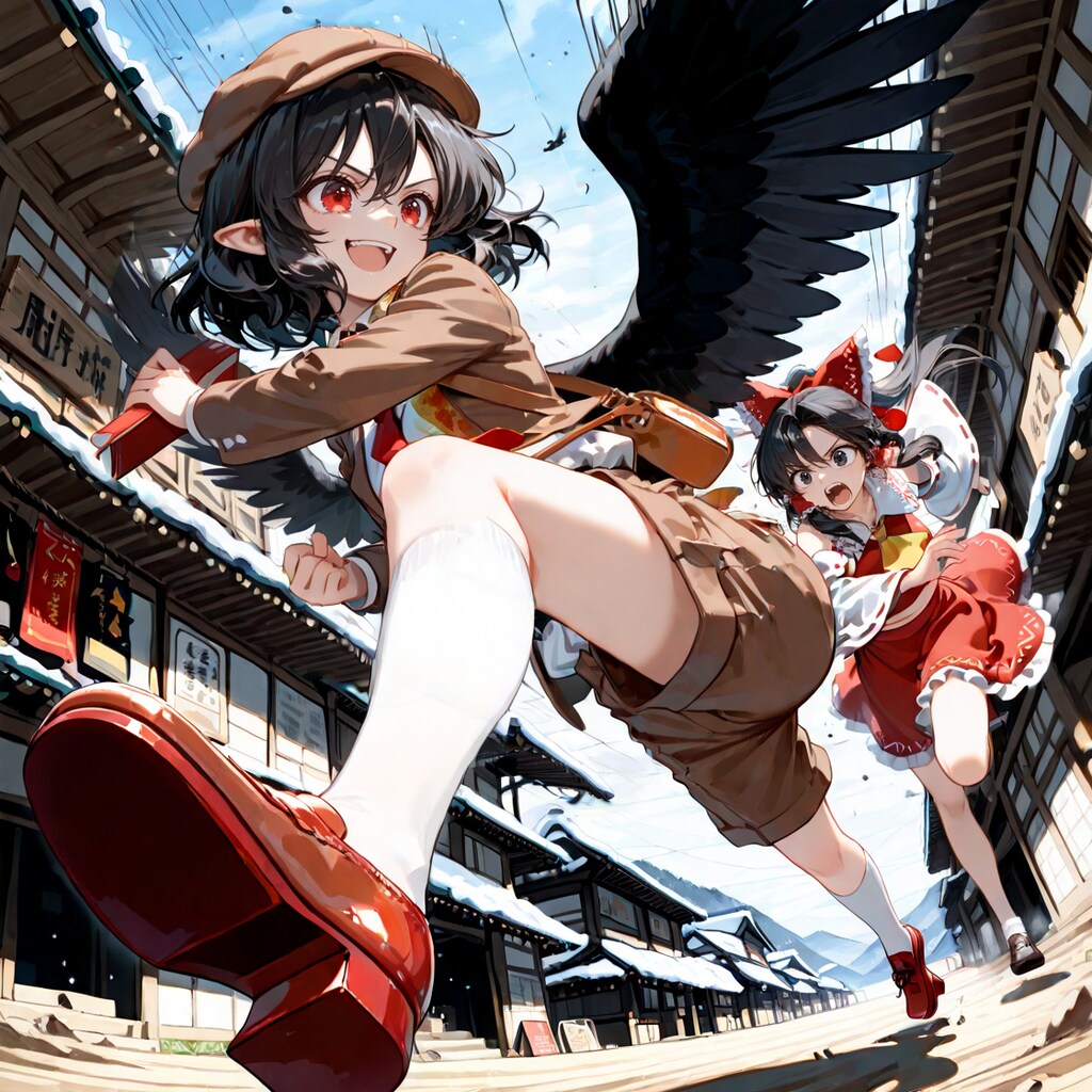 きょうのれいむさん（射命丸文の日　7/24）