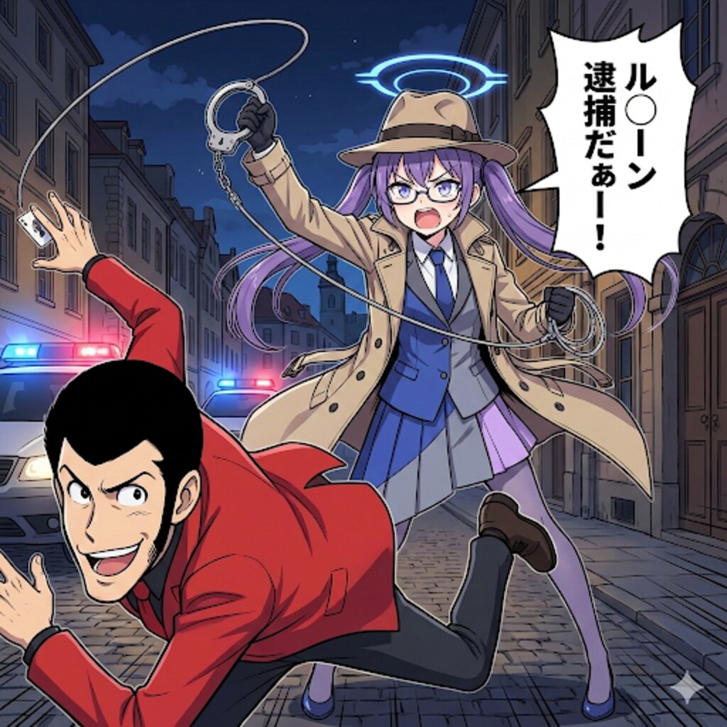 わしがインターポールのチャッＰ警部だ！