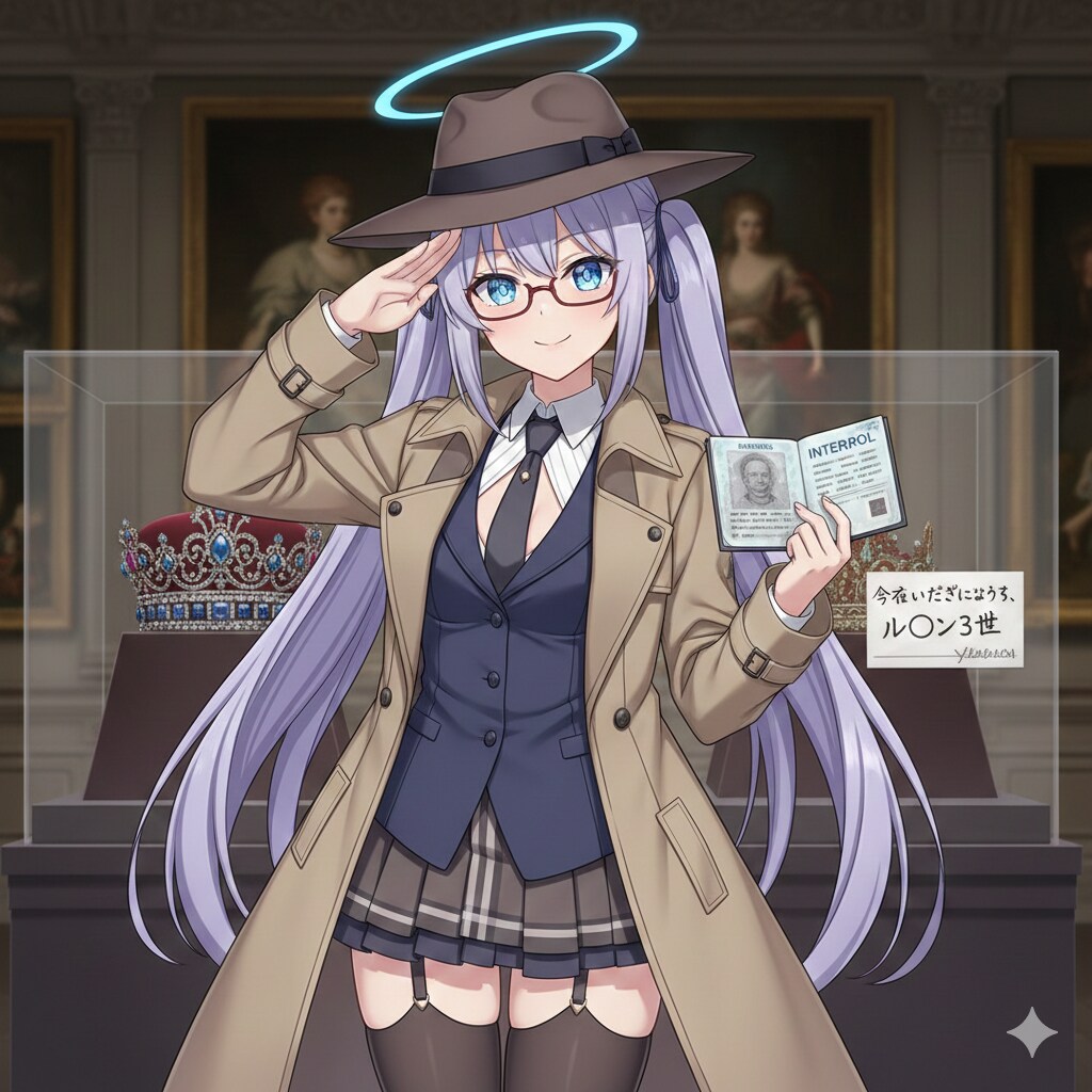 わしがインターポールのチャッＰ警部だ！