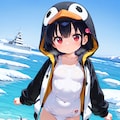 南極のペンギン観察 5枚目