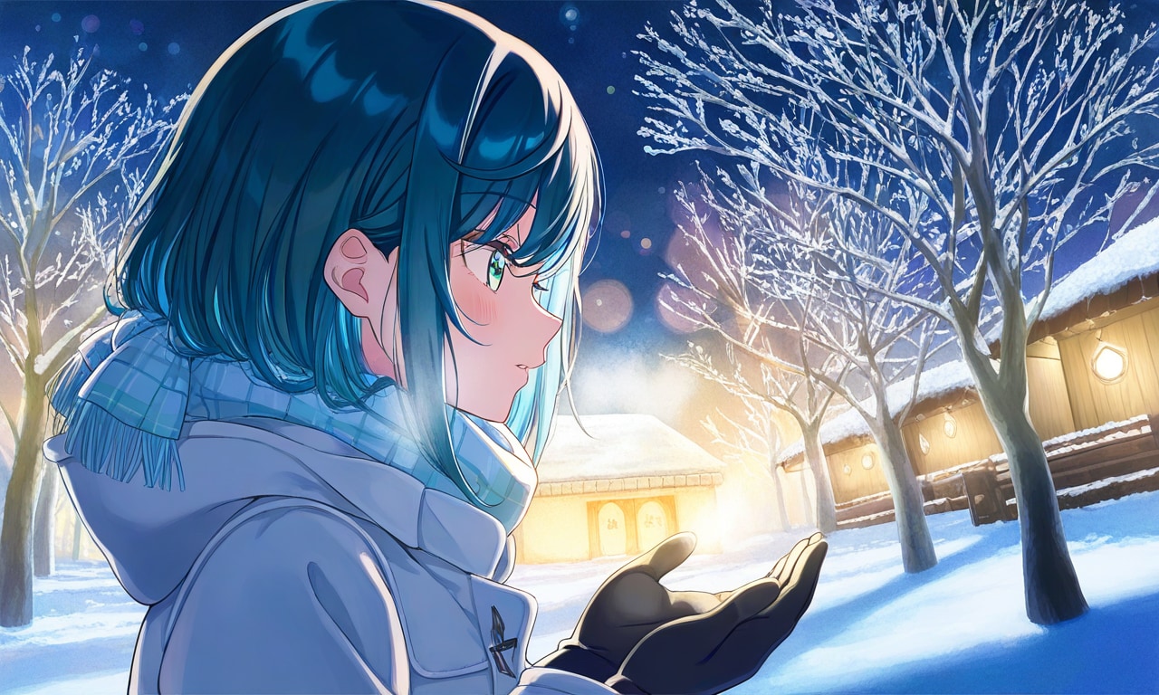 雪景色❄️芙羽ここね。 | の人気AIイラスト・グラビア
