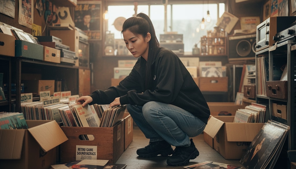 高円寺のレコード店