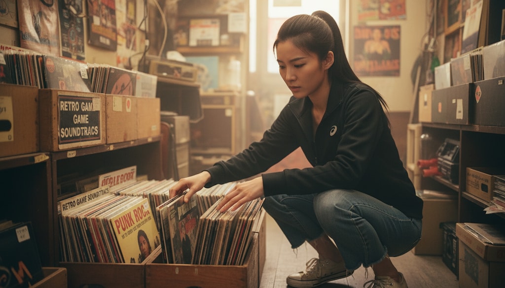 高円寺のレコード店