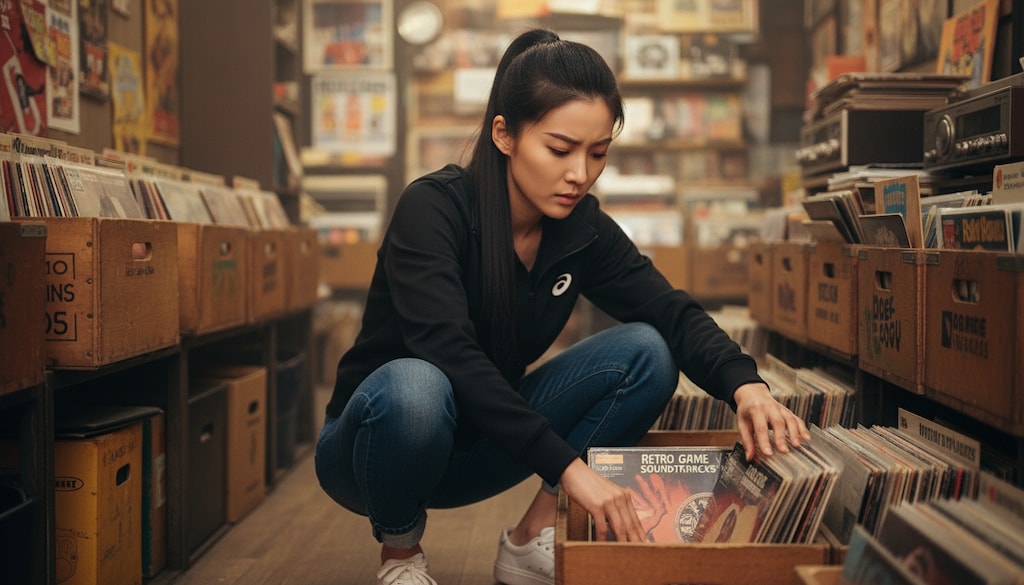 高円寺のレコード店