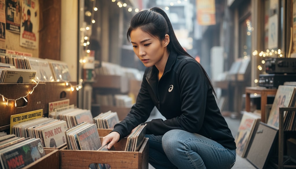 高円寺のレコード店
