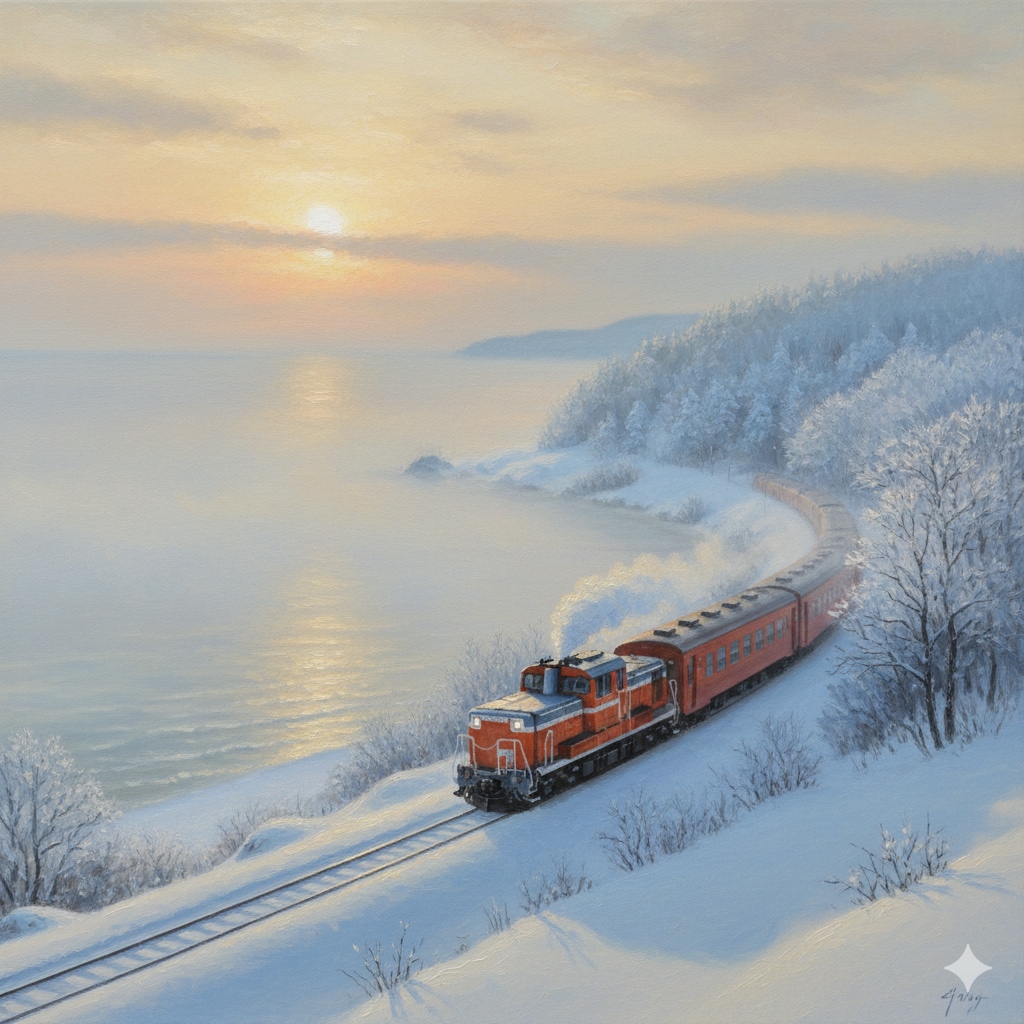 冬の朝(Gemini)(2) | の人気AIイラスト・グラビア