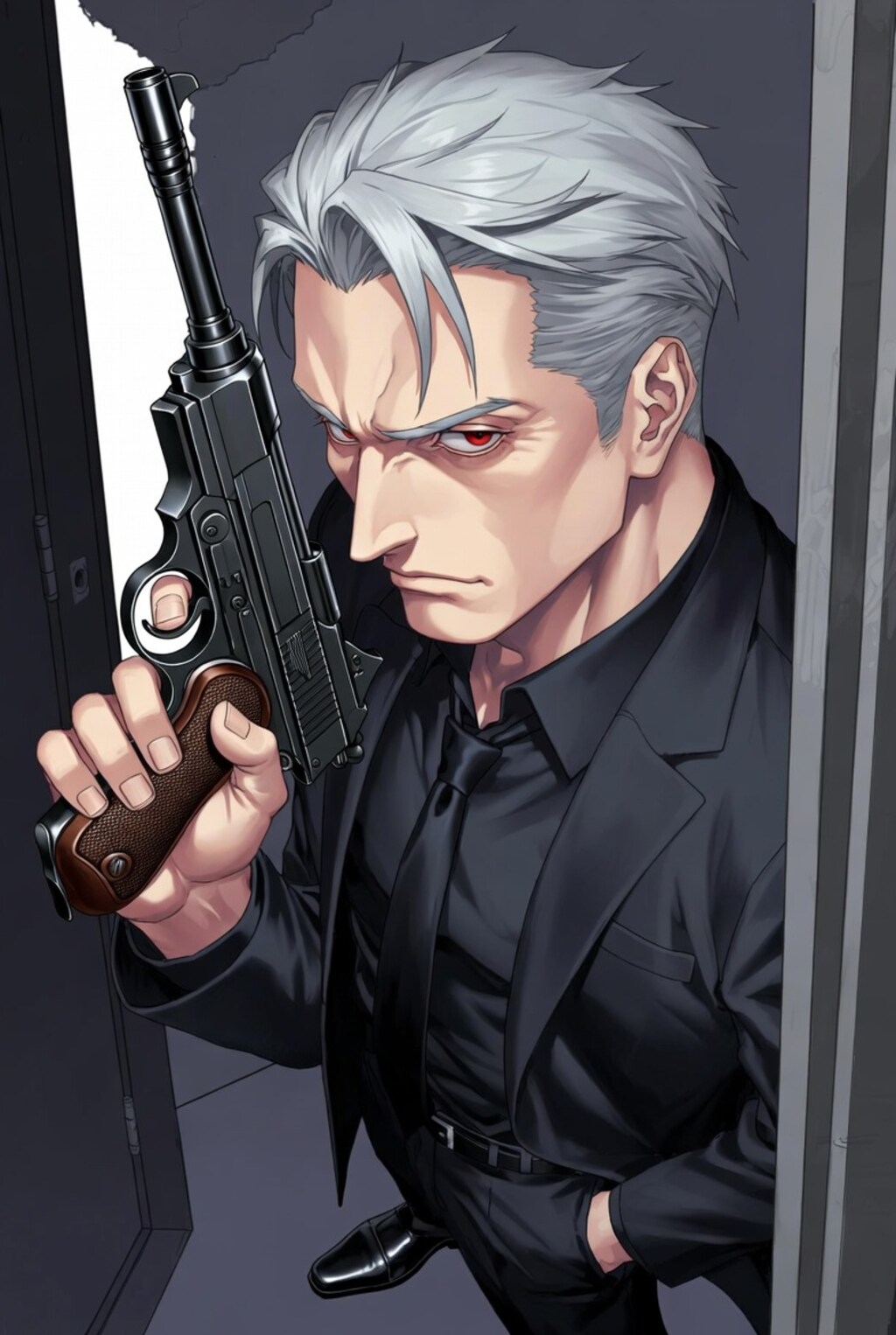 殺気ダダ洩れ