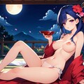 月下に乱れる 2枚目