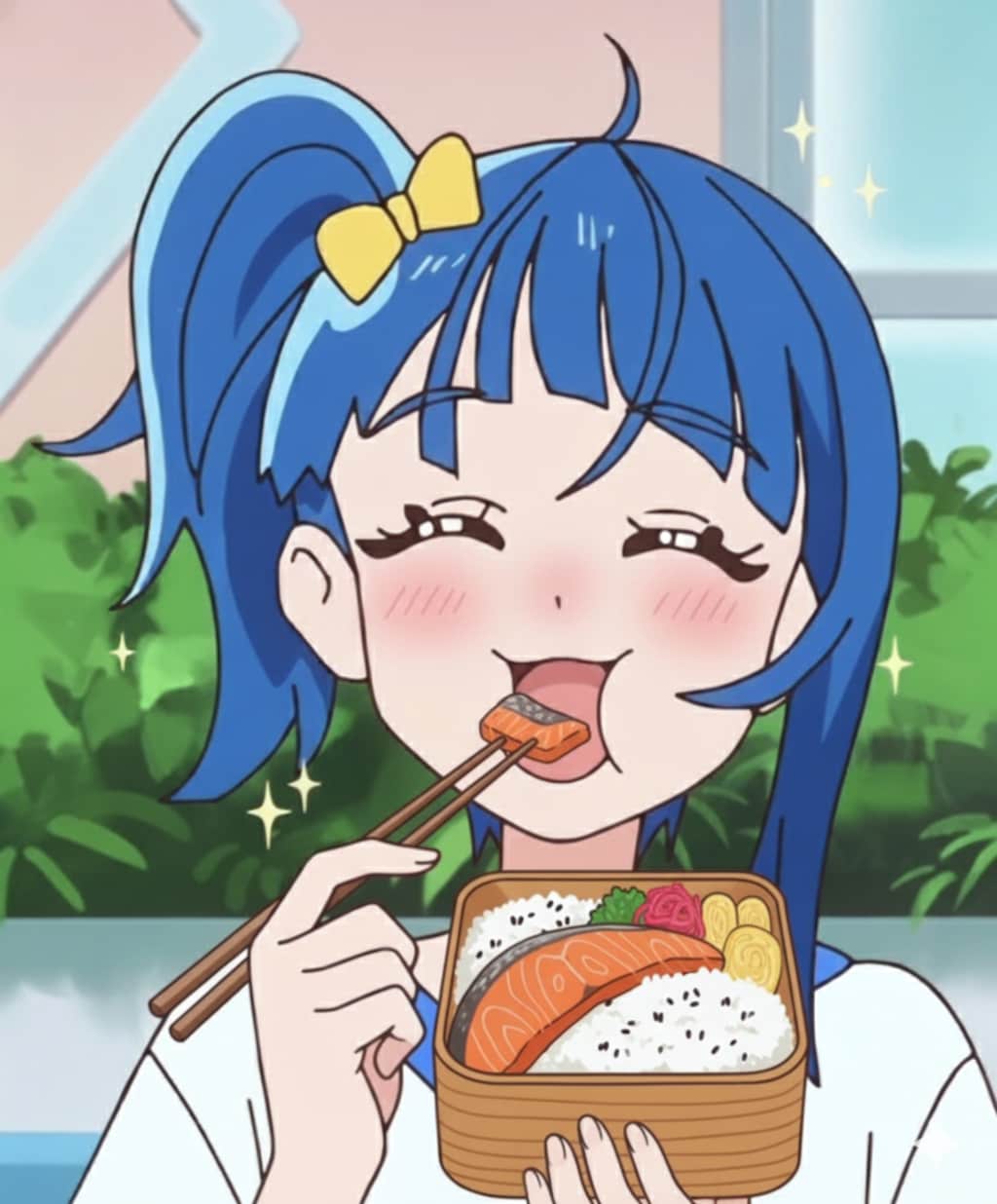 シャケ弁当美味しいです！