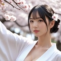 谷間巫女 2枚目