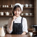 カフェの店員 2枚目