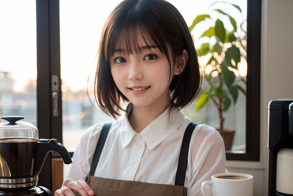 カフェの店員