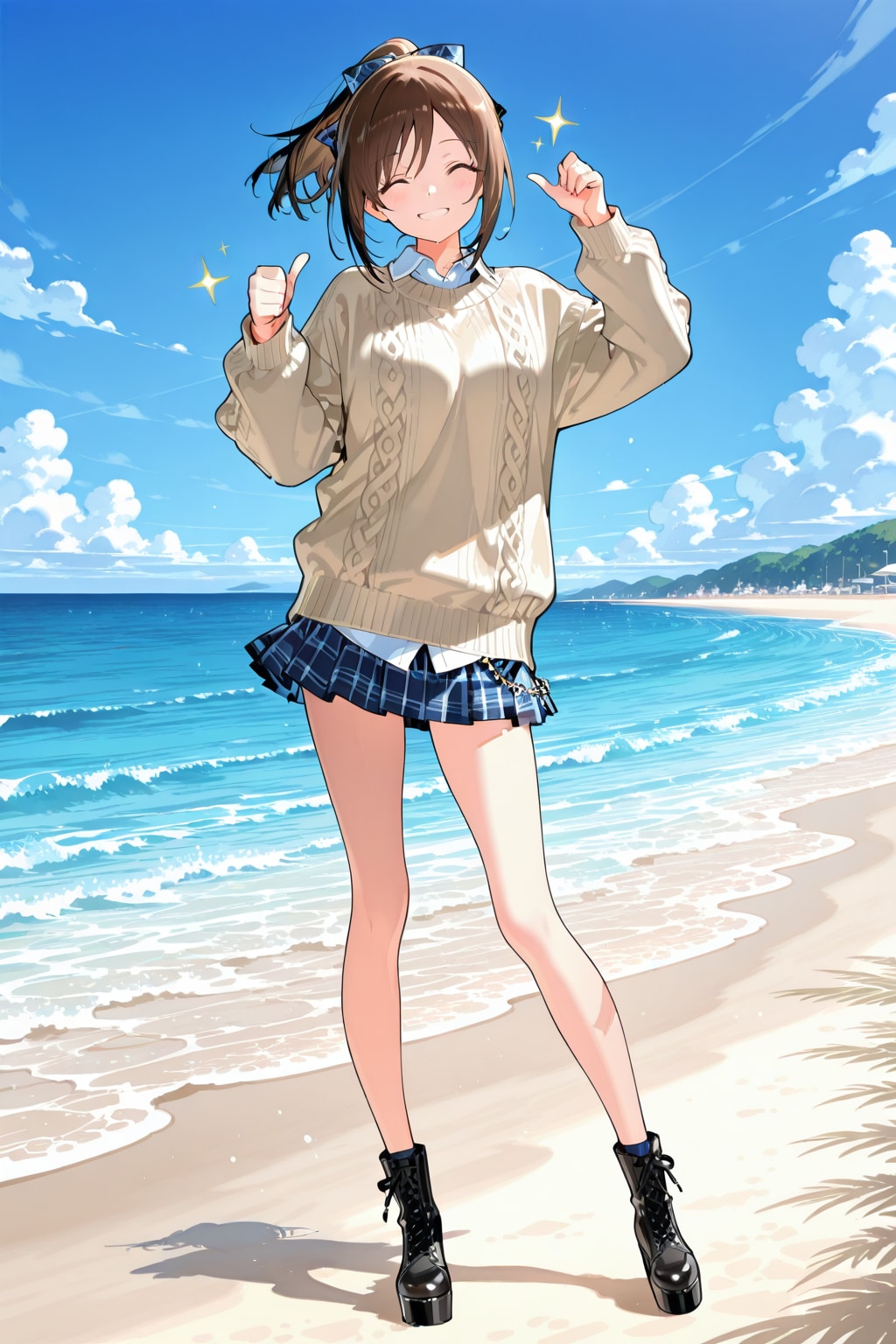 渚の彼女 | の人気AIイラスト・グラビア