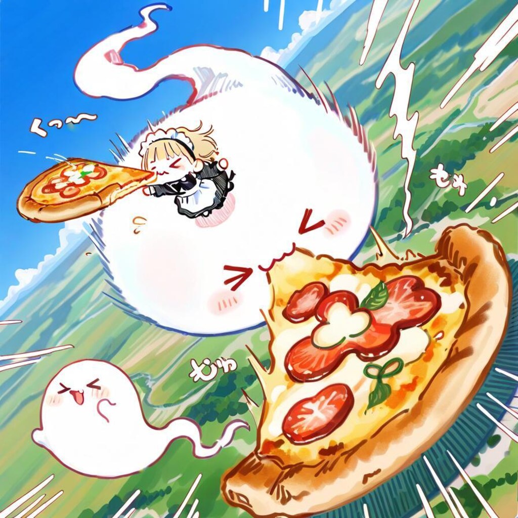 お お ぞ ら をと ぶ 🍕💨💨