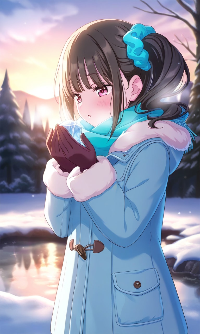 【冬暁】冬の朝・猫屋敷まゆ。 | の人気AIイラスト・グラビア