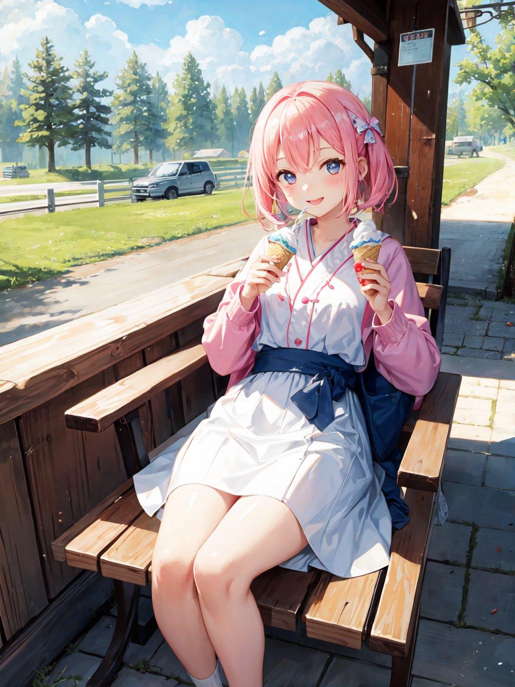 遅いから先に食べちゃった